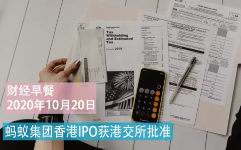 财经早餐每日财经新闻早知道（10/20/2020）